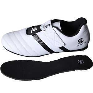 <span class=keywords><strong>Chaussures</strong></span> de Taekwondo en simili cuir blanc, noir, semelle en caoutchouc, livraison gratuite pour échantillons, nouveau - Product Image 6