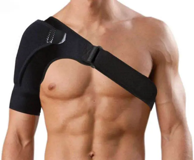Amazon hot sale Shoulder Stability Brace with Pressure Pad/ Shoulder Compression Sleeve/ Breathable Neoprene Shoulder Support