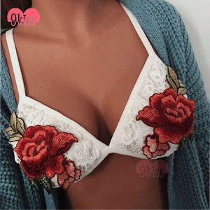 9 BESO Etiqueta Privada de Su Propia Marca de Encaje Sexy Bralette Lencería - Product Image 1