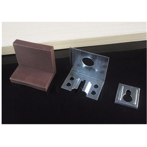 Soporte de Esquina <span class=keywords><strong>para</strong></span> Gabinete de Plástico al por Mayor, Soporte de Esquina <span class=keywords><strong>para</strong></span> Estante de Gabinete de Madera con Cubierta de Plástico - Product Image 2