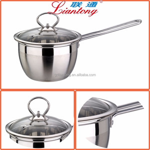 16 cm 20 cm 22 cm 24 cm poli stainelss acier cuisson ensemble, lait bouillante <span class=keywords><strong>pot</strong></span> - Product Image 2