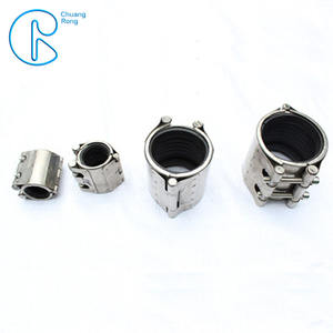 Pas cher en acier ss304 matériel poly pinces de réparation de tuyaux raccords joints - Product Image 4