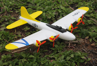 HOSHI Télécommande Avion FX-817 B17 2.4G 2CH Télécommande Planeur D'envergure PPE RC Avion Avion RTF