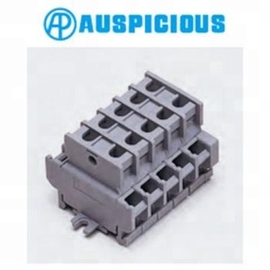 Bloc de bornes à vis double pont DTB-20 300VAC 20A pas de 10,6 mm pour connexions électriques haute tension - Product Image 2