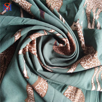 Afrique | Tissu d'impression à rouleaux spandex uni poly 4 voies pour vêtements