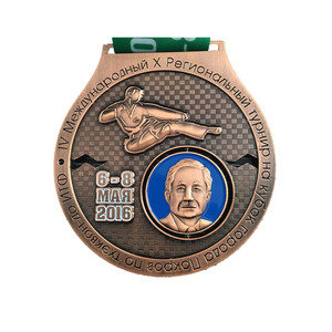 Medalla alemana conmemorativa de fundición a presión de Zinc, Metal promocional - Product Image 4