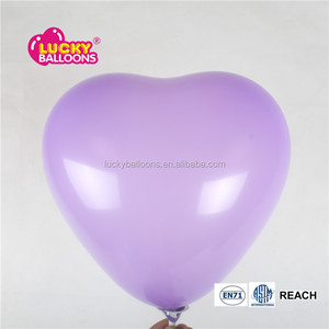 por mayor venta caliente de aire inflable globo 14 pulgadas globo de látex en forma de corazón para el banquete de boda - Product Image 2