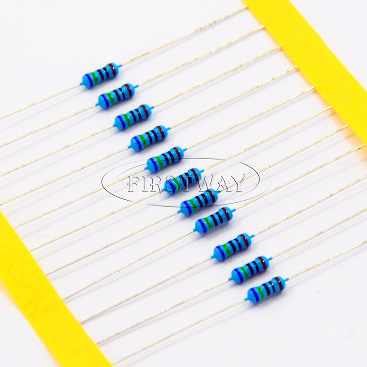 1/4W 1R-1M ohm 1% металлический пленочный резистор 0,25 W RJ