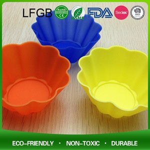 Silicone Mini <span class=keywords><strong>tartelette</strong></span> Pan Silicone micro-ondes gâteau de cuisson Pan Silicone <span class=keywords><strong>Muffin</strong></span> moules - Product Image 2
