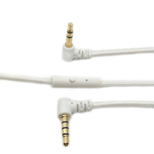 Câble de raccordement <span class=keywords><strong>TRS</strong></span> vers TRRS à angle droit de 3,5 mm pour casque avec contrôle du microphone - Product Image 5