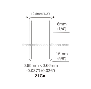 Uomo libero 21Ga. 5/8 "tappezzeria cucitrice - Product Image 2