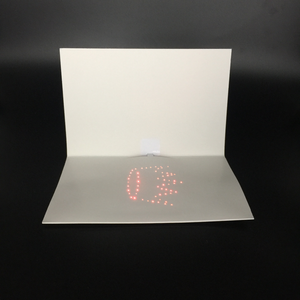 Chất lượng cao chiếu sáng đám cưới giấy mời thiệp chúc mừng thủ công mỹ nghệ giấy thanh lịch - Product Image 6