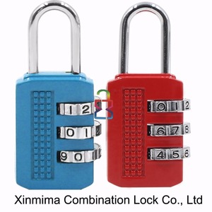 Bagages serrures-3 chiffres cadenas à combinaison pour voyage bagages bagages gymnase sac à dos <span class=keywords><strong>casier</strong></span> valise - Product Image 1