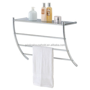 Estante de Baño de Metal de Diseño Moderno, Montado en la Esquina, para Almacenamiento en el Hogar, Hotel, Venta en Shopee, Accesorios de Muebles para el Hogar en Taiwán - Product Image 3