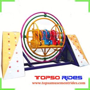 TOPSO 3D anillos Popular juguetes y juegos giroscopio humano eléctrica atracciones <span class=keywords><strong>de</strong></span> feria para la venta - Product Image 5