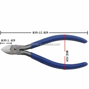 KEIBA MN-A05 Micro Diagonal Alicates De Corte Ferramenta de Mão, de Alta Qualidade Azul Lidar Com Alicate De Corte Diagonal