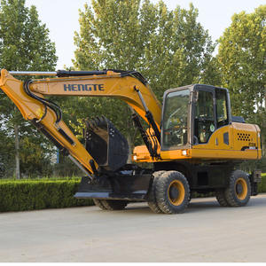Ht155w shangdong hengte brand 15 <strong>ton</strong> <strong>wheel</strong> <strong>excavator</strong> for sale 0.6   m3 new iso  ce - Product Image 2