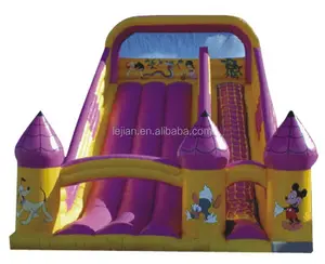어린이 놀이터 탄력 가격 소프트 플레이 큰 물 슬라이드 풍선