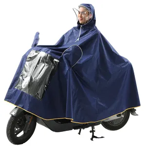 Rainfreem oxford fabric single raincoat hooded poncho outdoor motorcycle poncho