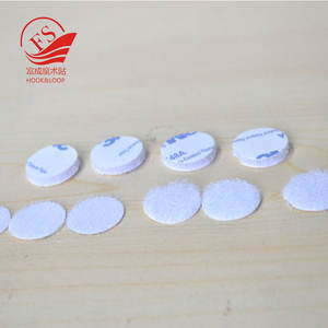 Fabrika <span class=keywords><strong>3</strong></span> M raptiye bant yapışkan geri kendinden yapışkanlı kanca ve döngü dot daire - Product Image 2