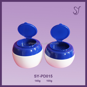 140g 100g PE ronde corps de talc de poudre de soin de corps PD015 - Product Image 4