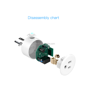 Hotsale ee.uu. Smart inalámbrico WiFi con conector remoto y control de voz <span class=keywords><strong>enchufe</strong></span> de alimentación funciona con Amazon <span class=keywords><strong>echo</strong></span> <span class=keywords><strong>dot</strong></span> - Product Image 5