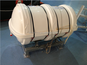 100 الرجال البحرية رمي الذاتي تصحيح طوق نجاة قابل للنفخ - Product Image 6