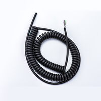 Kaufen Sie 2 /3 /4 /5/6/7 Core PVC/PU Twisted Spiral Coiled Cable Flexibles elektrisches Kabel Draht 2,5mm Kabel 10-adriges reines Kupferkabel