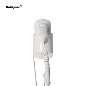 Honeyson 1200W Electric <strong>Hair</strong> <strong>Dryer</strong> <strong>Stand</strong> Silent Mounted for Hotel &amp; Household Bathroom Use Plastic Material Concentrator Nozzle - Product Image 3