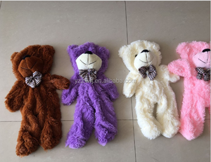 Ücretsiz örnek isteğe özel peluş oyuncak dev ungiant oyuncak ayı cilt <span class=keywords><strong>unstuffed</strong></span> peluş hayvan derileri unplush peluş hayvan derileri peluş - Product Image 2