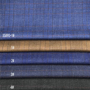 होटल कपड़ा कपड़े पॉलिएस्टर रेयान टी. आर. विरोधी pilling सामग्री जाँच की बैंगनी नौसेना काले कपड़े पुरुषों के सूट पंत रंगीन जाकेट कपड़ा - Product Image 2