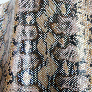 Mejor fashin serpiente de imitación tela de cuero para zapatos de <span class=keywords><strong>la</strong></span> señora bolsas - Product Image 3
