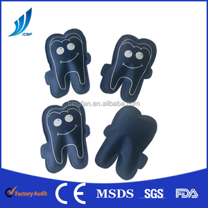 Customzied <span class=keywords><strong>en</strong></span> forma de dientes Suave tela de Nylon <span class=keywords><strong>Gel</strong></span> caliente compresa fría - Product Image 3