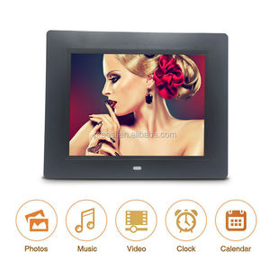 Marco de imagen digital <span class=keywords><strong>con</strong></span> detector de movimiento, pantalla de 8 pulgadas, canciones, vídeo, 3gp, descarga gratuita - Product Image 4
