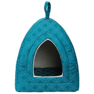 ZYZ PET 2-in-1 folding comfortable folding so pets bed cave triangle PET bed - Product Image 3