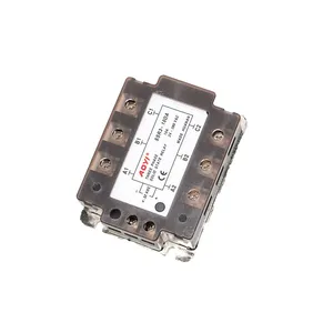 AOYI 380V relé de estado sólido trifásico 75 A ssr para controle de aquecimento SSR3-75DA