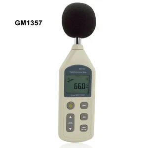 GM1357 de alta precisión Medio ambiente ruido de 30-130dB Industrial decibel Metro Digital medidor de nivel de sonido