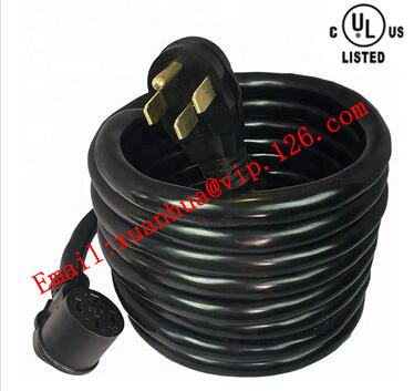 50 Amp RV Extension Cord Heavy Duty 25 Foot NEMA 14 50 Power Cord for RV