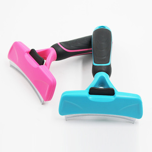 Miglior cane di Animale Domestico di deshedder che taglia <span class=keywords><strong>spazzola</strong></span> di capelli <span class=keywords><strong>per</strong></span> capelli corti spargimento - Product Image 2