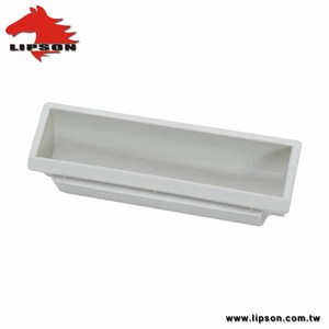 HP-004, cocina de gabinete de Hardware cajón oculto copa D montaje agarre escondido empotrada manija - Product Image 3