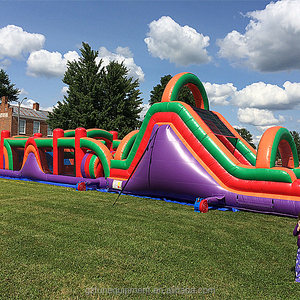 Funny large inflatable comb obstacle course party rentals Inflatable obstacle course for team events