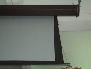 150 inch 16:9 Màu Đen Kim Cương đen pha lê cơ giới Màn hình máy chiếu cho nhà tab-tensioned alr Trần núi 100 inch Kích thước - Product Image 2