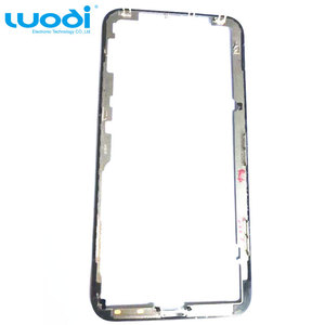 Pièces de réparation Cadre de <span class=keywords><strong>lunette</strong></span> intermédiaire LCD pour iPhone X - Product Image 1
