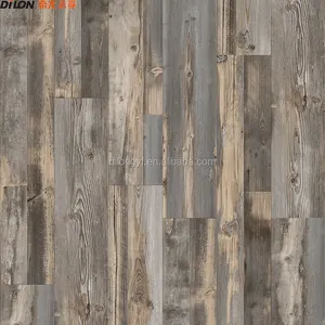 PVC profil kayu imitasi, matte vinyl kertas