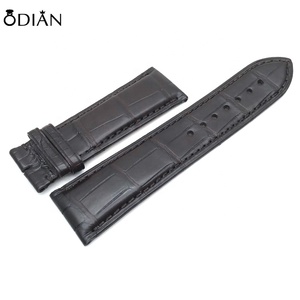 Weiobdienne — <span class=keywords><strong>bracelet</strong></span> de <span class=keywords><strong>montre</strong></span> en <span class=keywords><strong>cuir</strong></span> lézard, haute <span class=keywords><strong>qualité</strong></span>, matière crocodile - Product Image 6