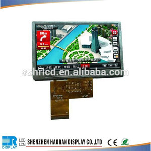La última versión 4.3 pulgadas tft lcd de módulo con pantalla táctil resistiva de mcu con interfaz de pantalla lcd - Product Image 1