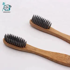 Tooth Brush Bamboo 100% Biodegradable Eco-friendly Cheap Wooden Charcoal Bamboo Toothbrush For Adult/Kids Use