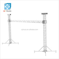 Aluminio 1ton sonido line array altavoz truss para la venta