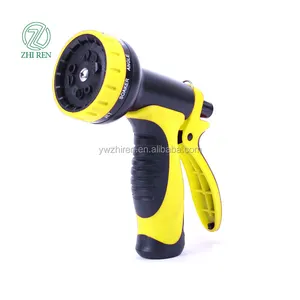 Cuci Mobil Gun 8 Penyemprotan Pola Garden Hose Nozzle Sprayer 10 Adjustable High Pressure Hose Nozzle untuk Menyiram Rumput Berkebun