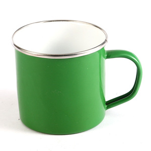<span class=keywords><strong>Taza</strong></span> de café con logotipo impreso, tazas esmaltadas para beber té con agarre manual, venta al <span class=keywords><strong>por</strong></span> <span class=keywords><strong>mayor</strong></span> - Product Image 3